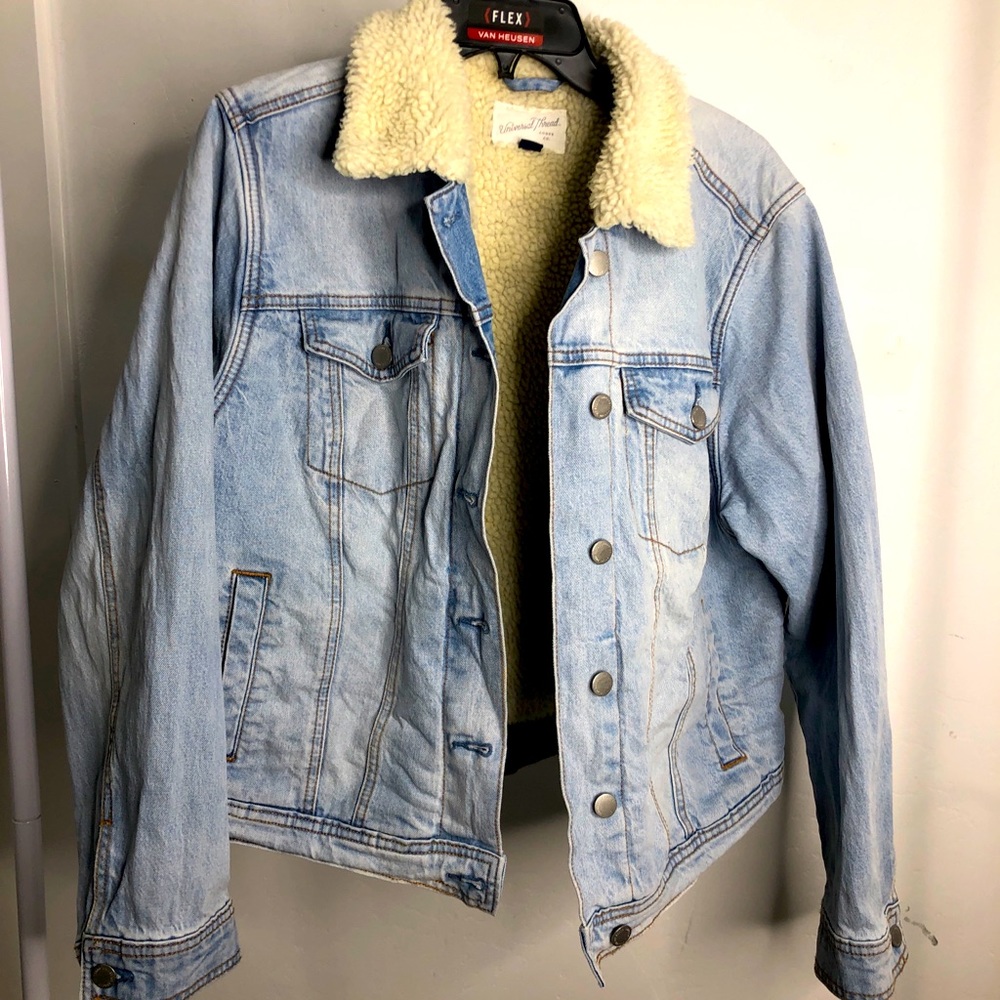 target sherpa denim jacket